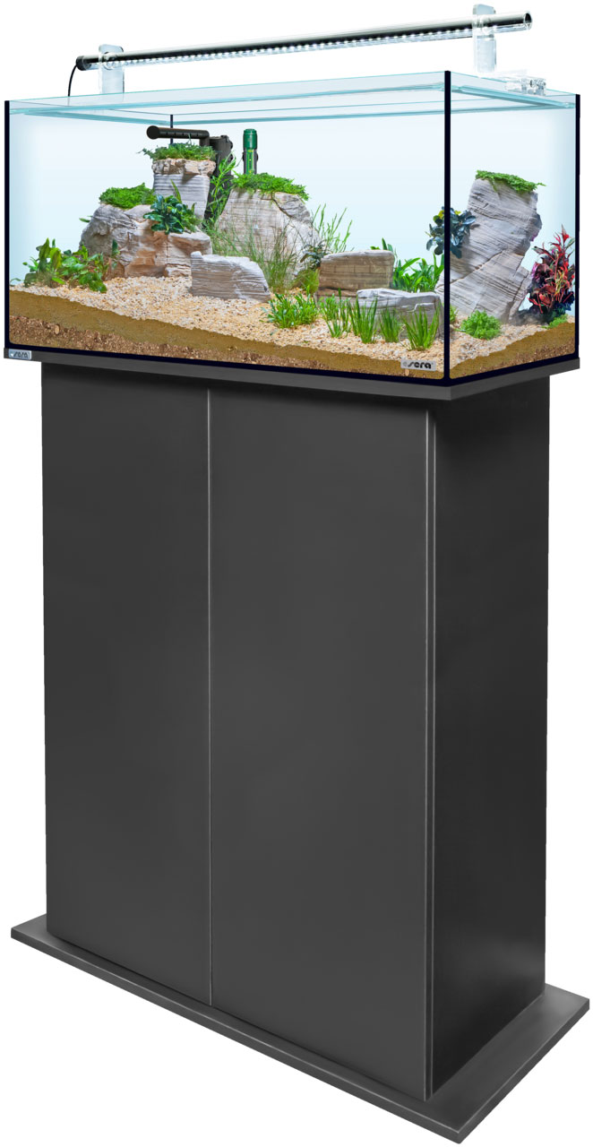 Sera AquaTank 128L -Tube Holder-100cm Schrank-Black