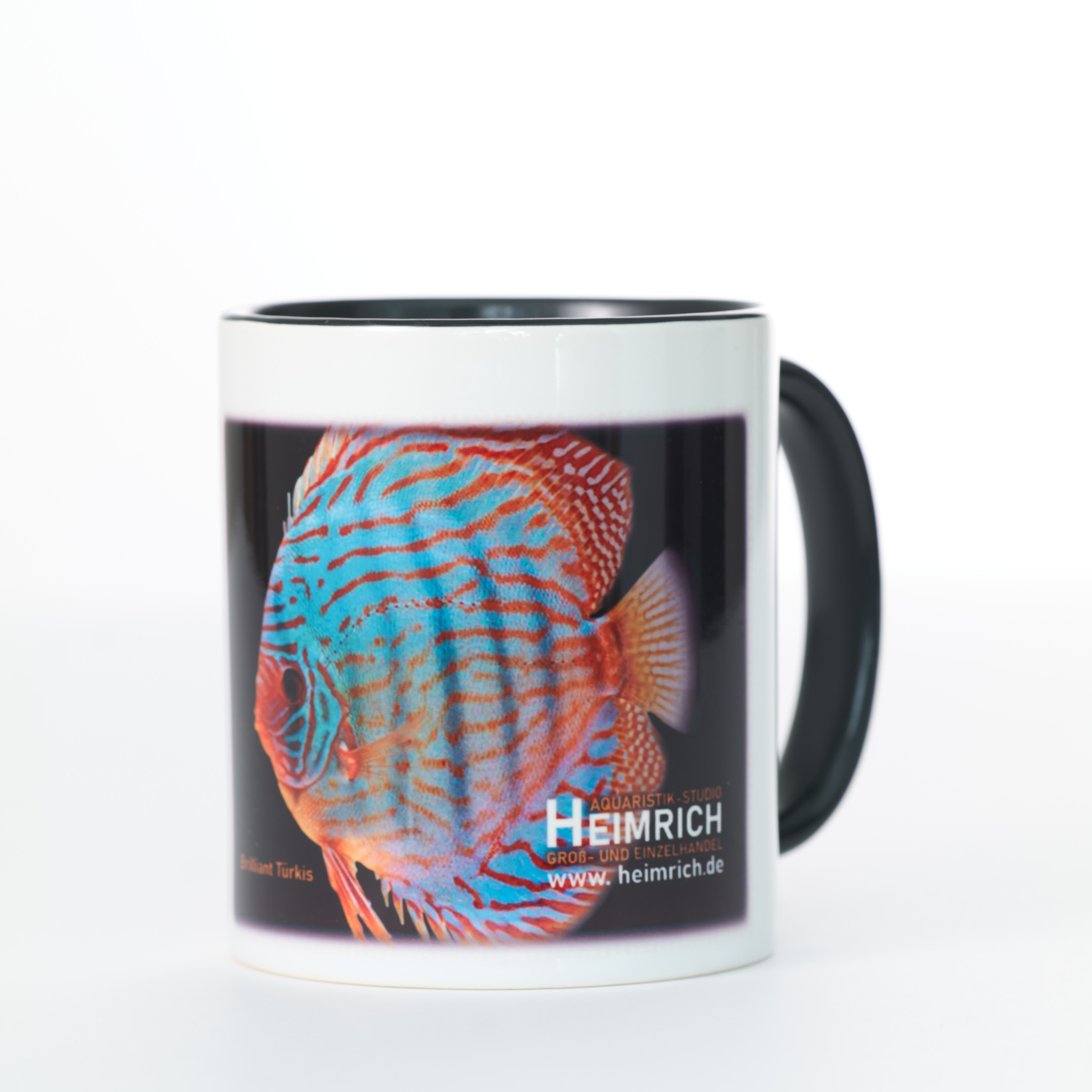 Foto-Tasse - Diskus Brilliant Türkis