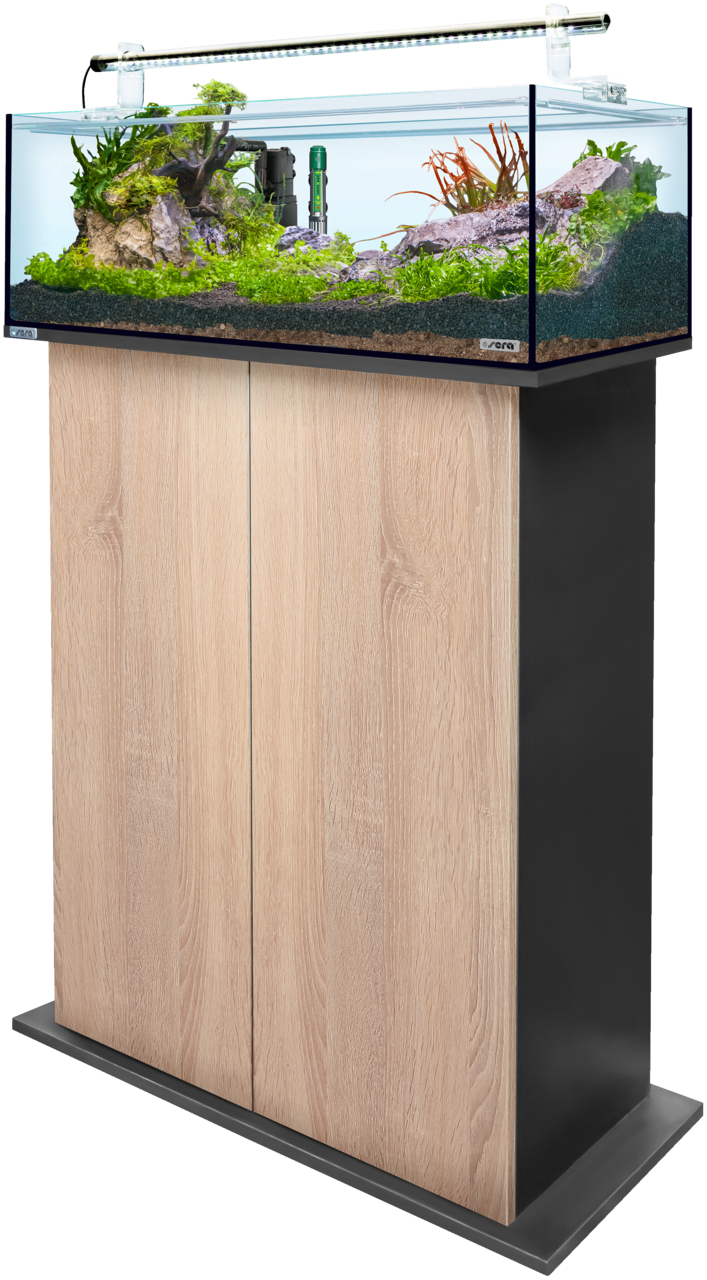 Sera AquaTank 96 L - Tube Holder - 90cm Schrank - Sonoma Oak