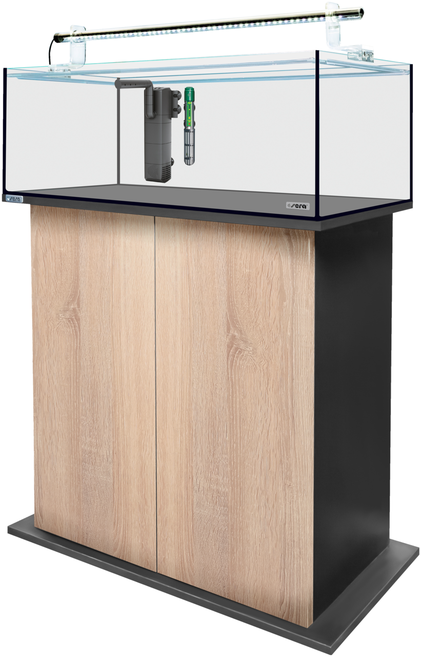 Sera AquaTank 96 L - Tube Holder - 80cm Schrank - Sonoma Oak