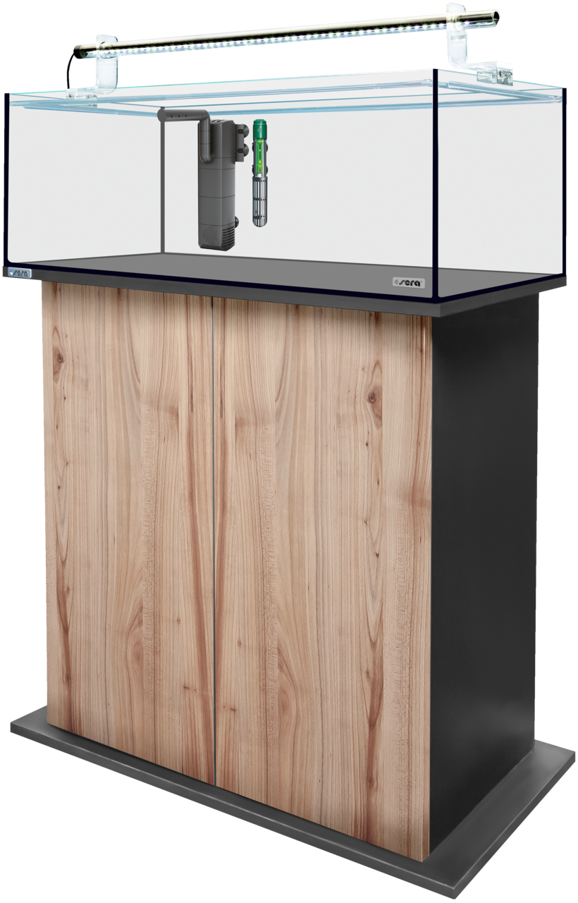Sera AquaTank 96 L - Tube Holder - 90cm Schrank - Cherry