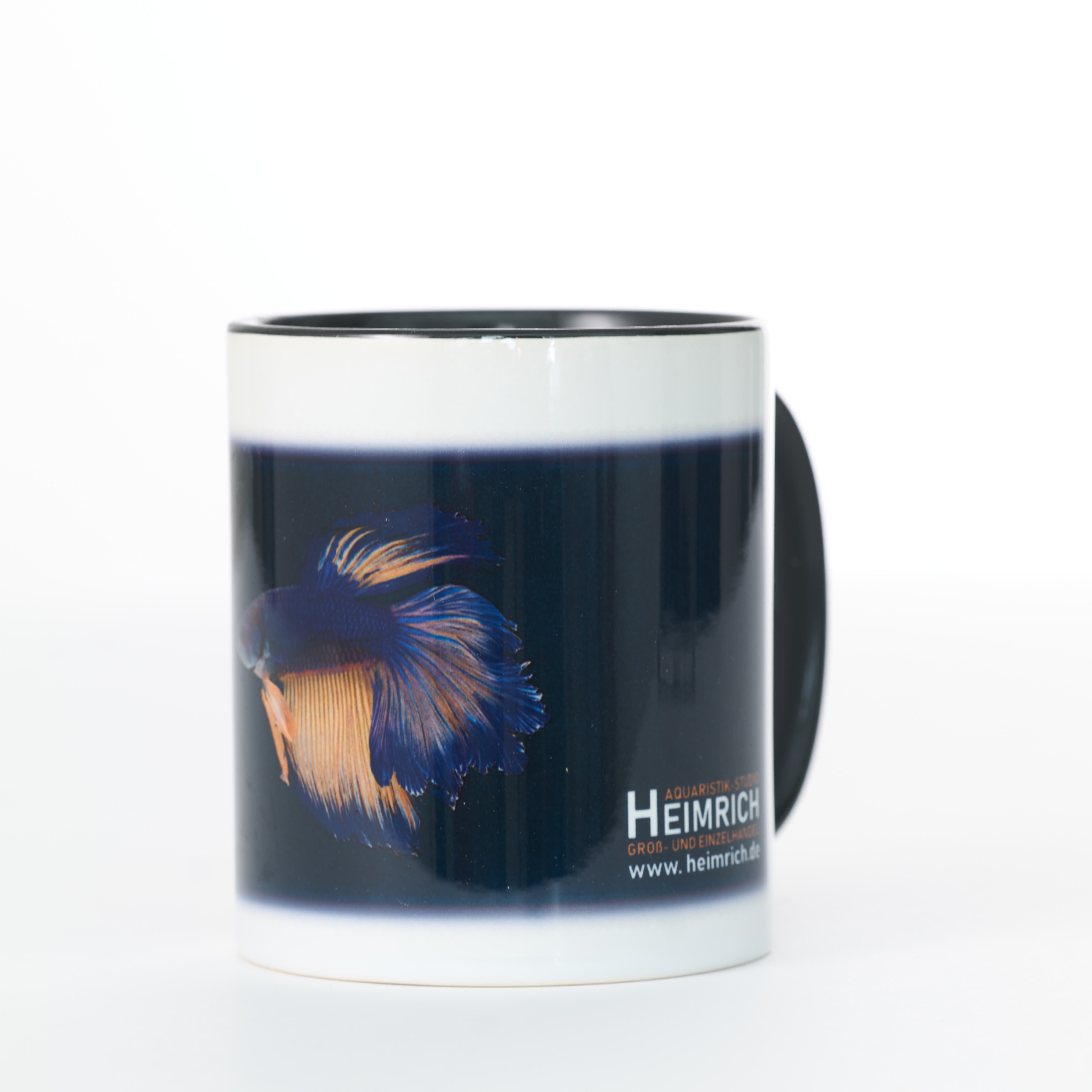 Foto-Tasse - Kampffisch Halfmoon Rosetail Blue