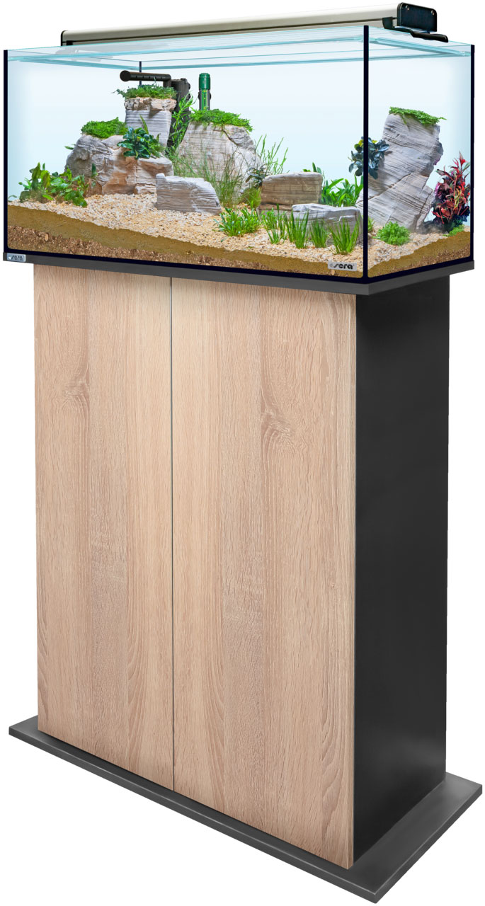 Sera AquaTank 128L -Fixture-100cm Schrank-Sonoma Oak