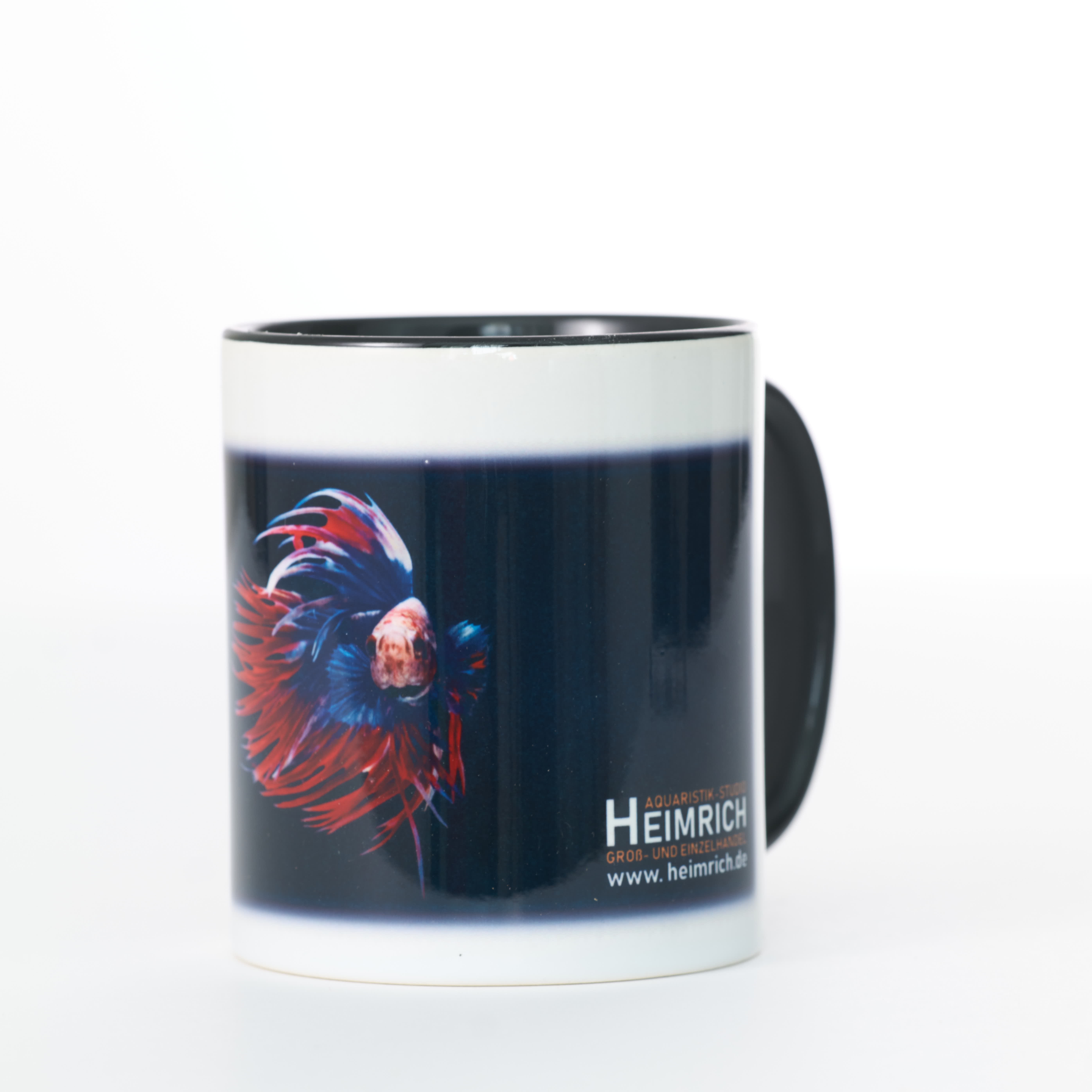 Foto-Tasse - Kampffisch Crowntail Fancy Red-Blue