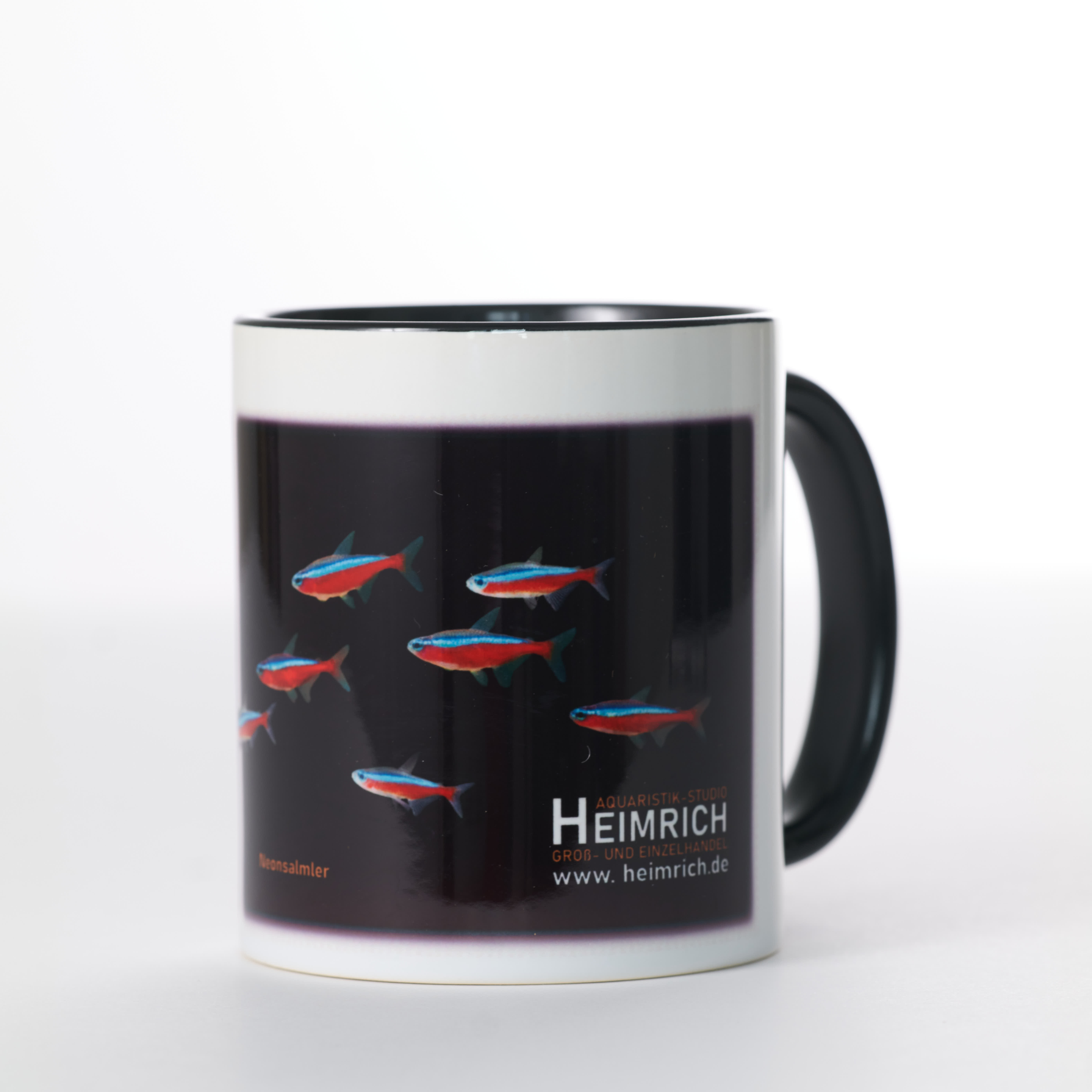 Foto-Tasse - Roter Neon